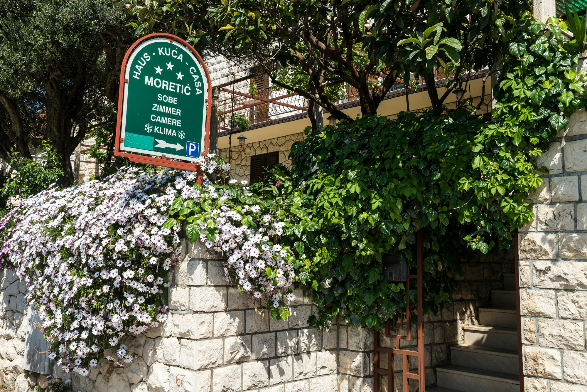 Guesthouse Moretic Orasac Bagian luar foto